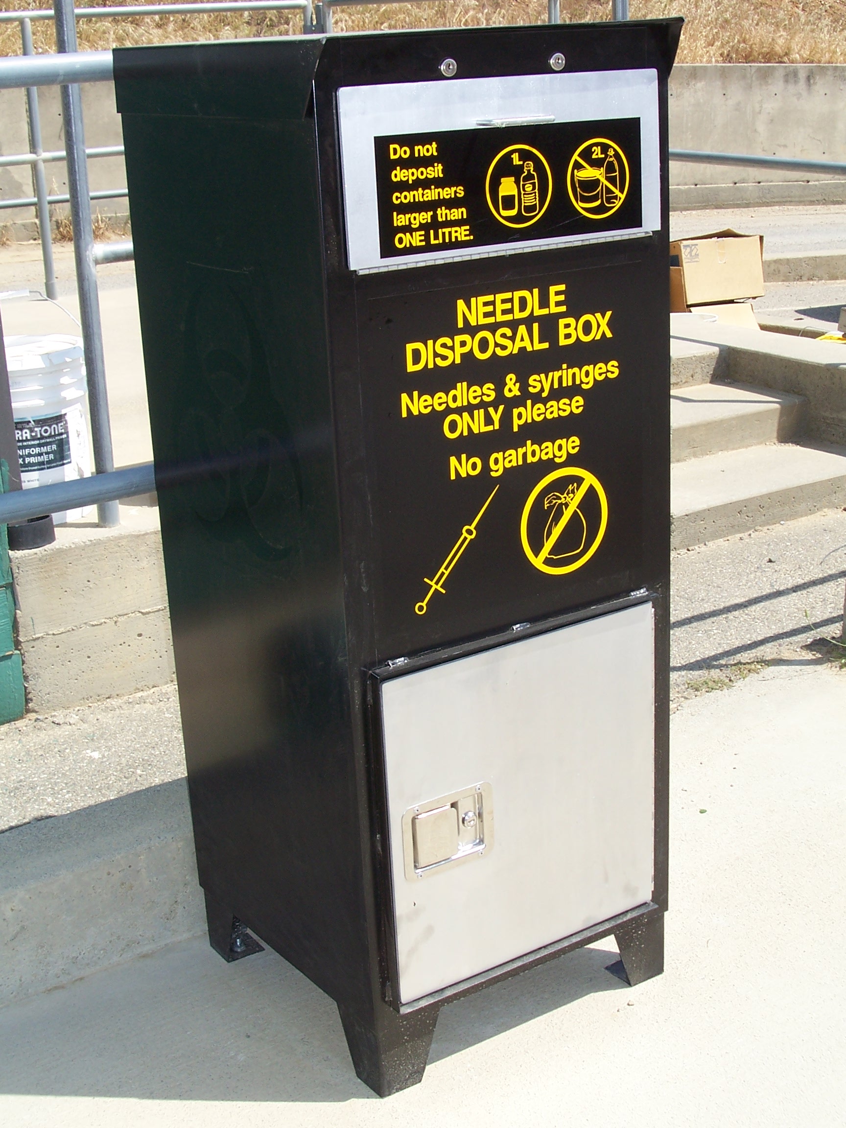 sharps kiosk